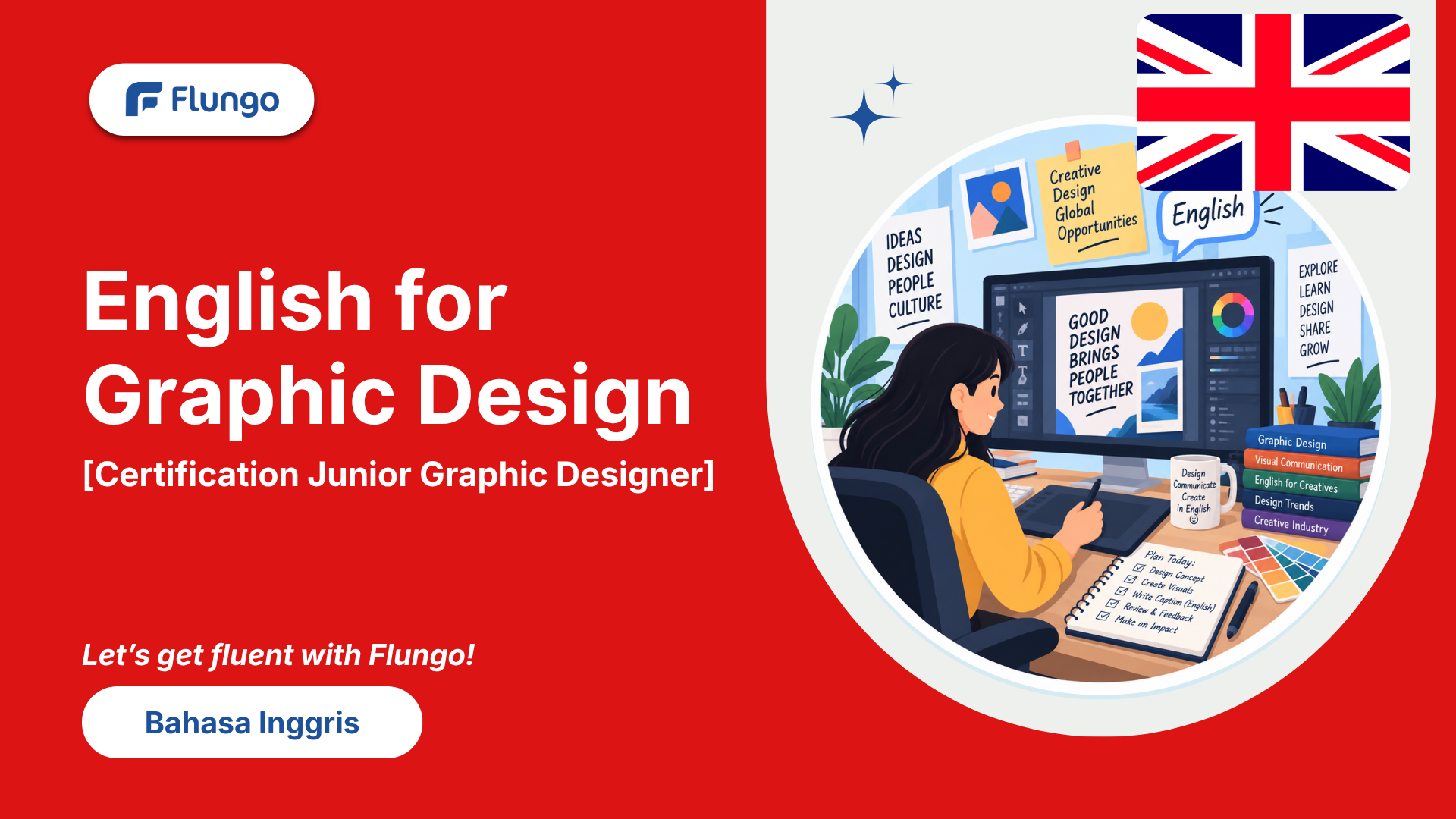 Thumbnail English for Graphic Design [BNSP Certification Junior Graphic Designer]