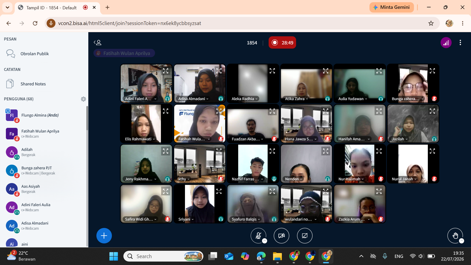 Pembukaan Languange Fluency Class Batch 10: English for Content Creator