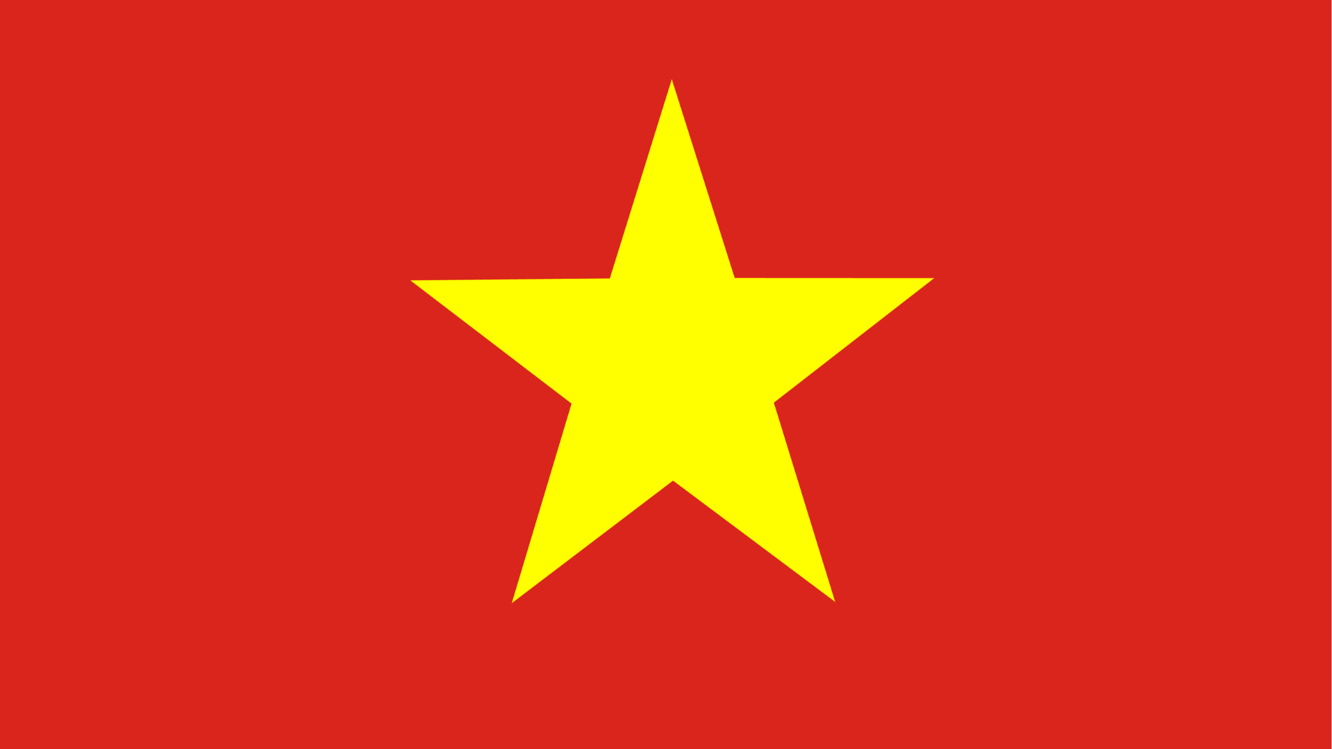 Bendera Bahasa Vietnam