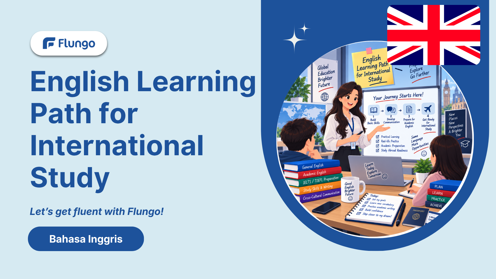Thumbnail English Learning Path for International Study