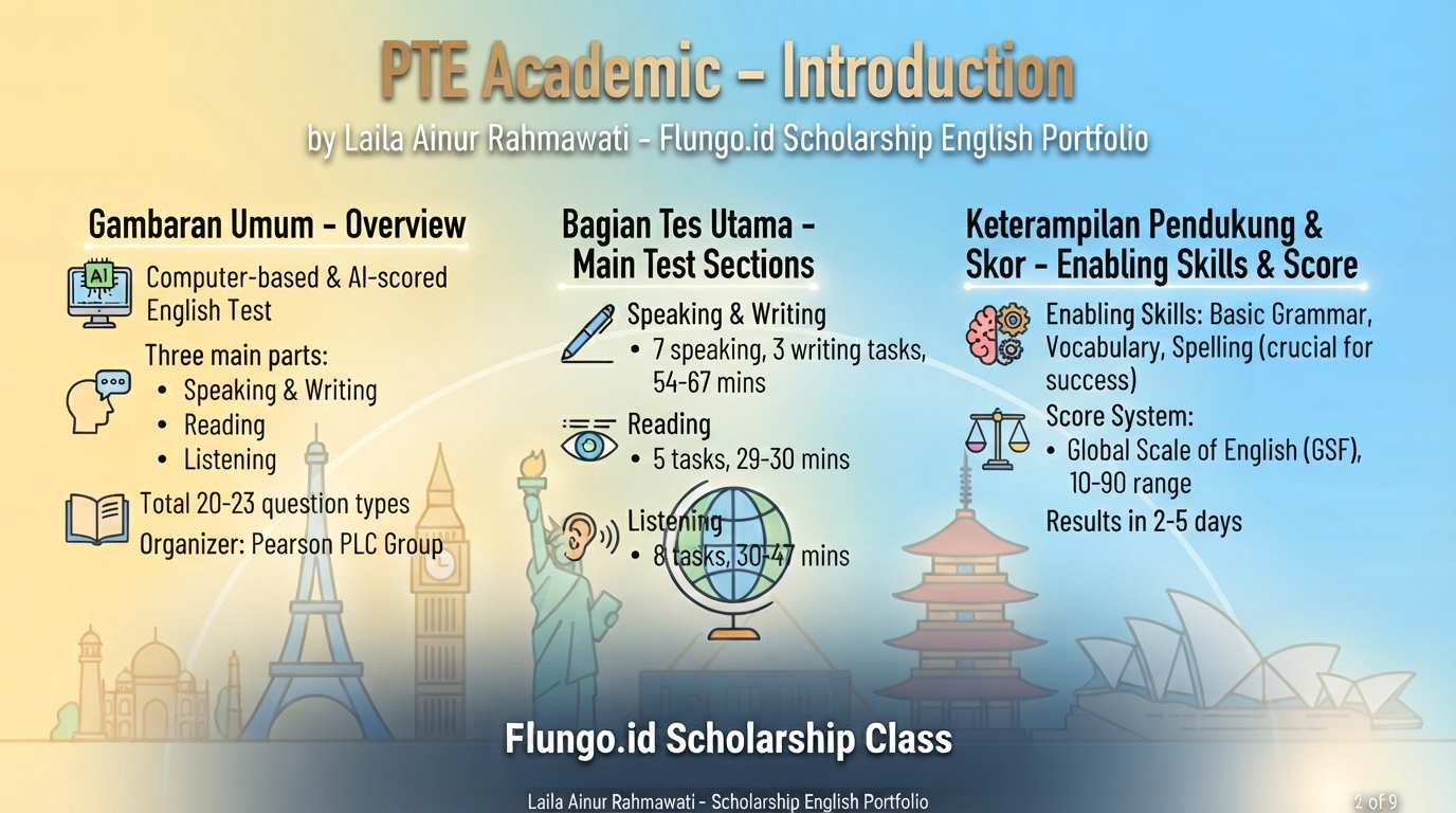 English for Study Abroad Scholarship Preparation L