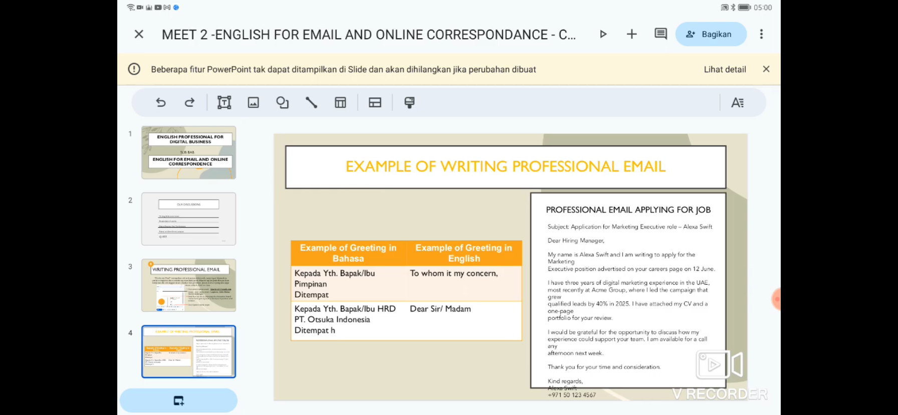 Professional English for Digital Business