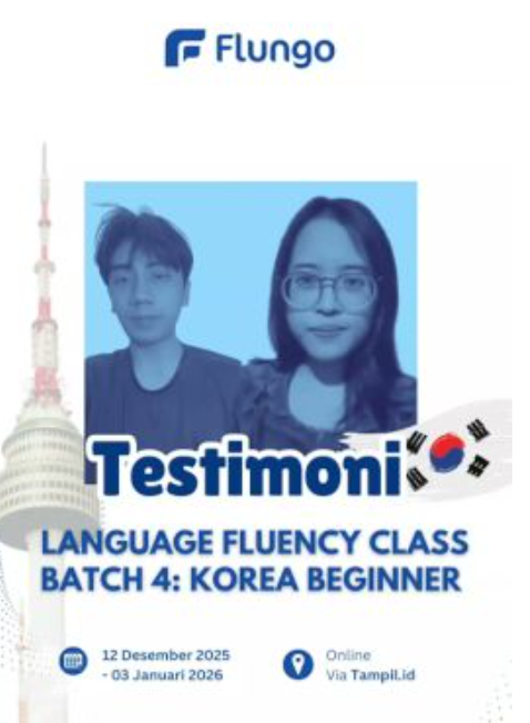 Testimoni Language Fluency Class Batch 4: Korea Intermediate